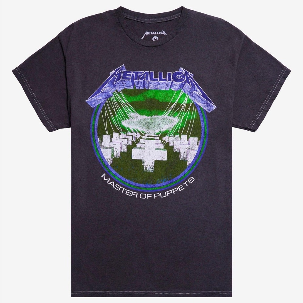 Metallica Master Of Puppets Pigment Dyed T-Shirt Hot Topic